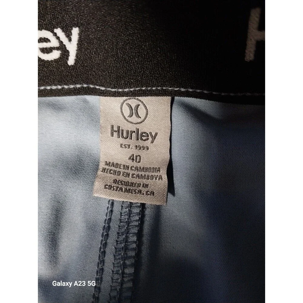 Hurley Hybrid Shorts Mens 40 Chino Active Performance Athleisure Golf Surf Skate